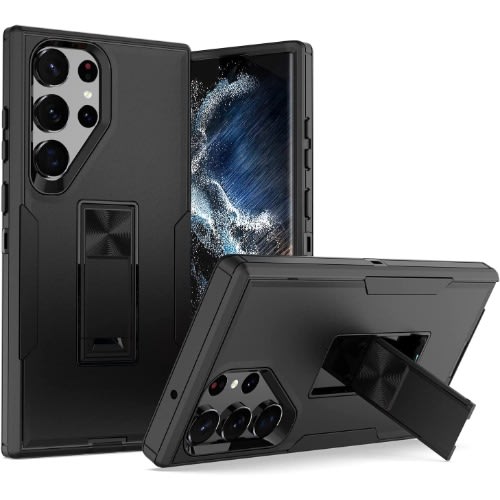 Defender Armor Kickstand Case For Samsung Galaxy S23 Ultra