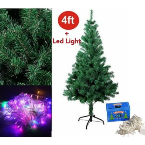 4FT Christmas Tree With 100 LED Lights