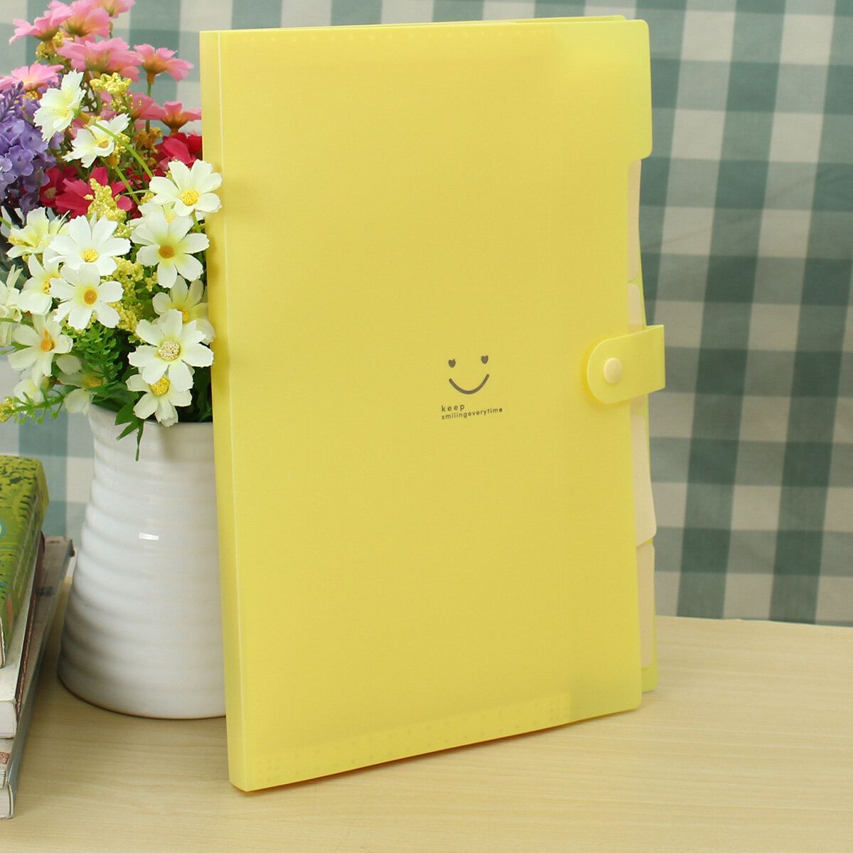 Affordable Document Holder Folder Storage Binder Pouch Package For A4 Paper Yellow Yellow