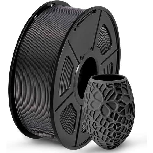 100% Pure 3d Printer Filament Pla - 1kg - 1.7mm - Black