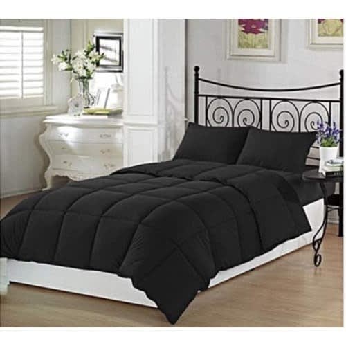 Plain Duvet - Black