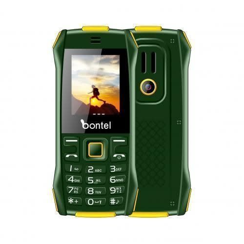 L400 Feature Phone With Big Torch Light - Cloud - 1000mAh - Green