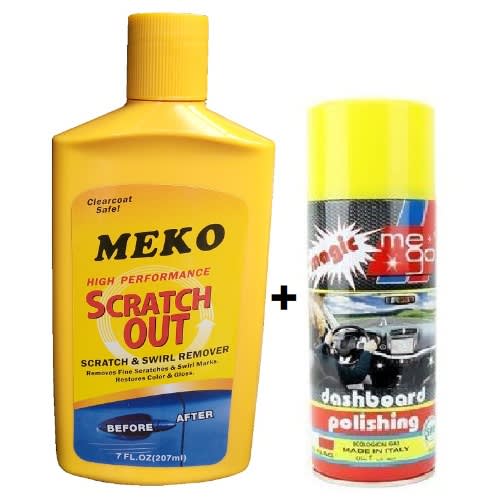 Scratch Out & Mego Dashboard Polish - 207ml & 400ml