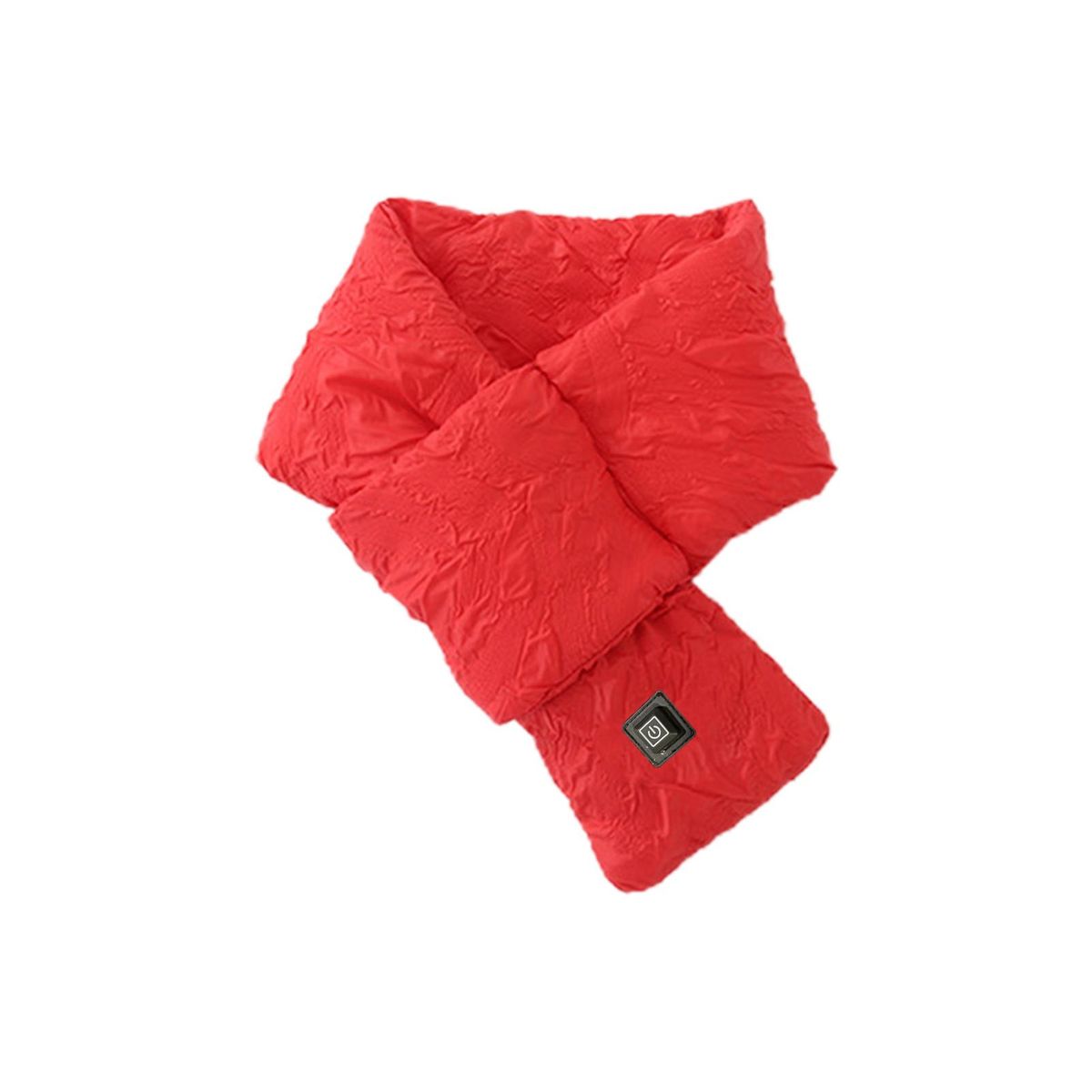 Neck Heating Scarf Super Soft Adjustable Temperature-Red