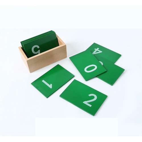 Montessori Sand Paper Numerals