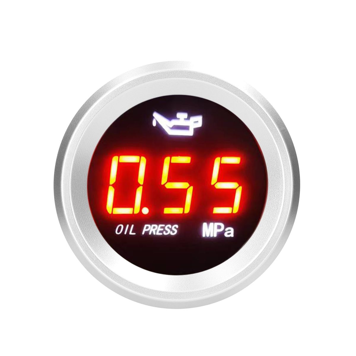 Digital Oil Pressure Gauge With Flashing Alarm 0-1.00MPa