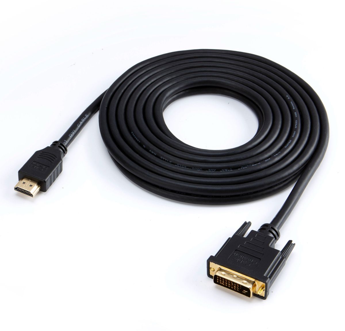 2M HDMI MALE TO DVI MALE ADAPTOR