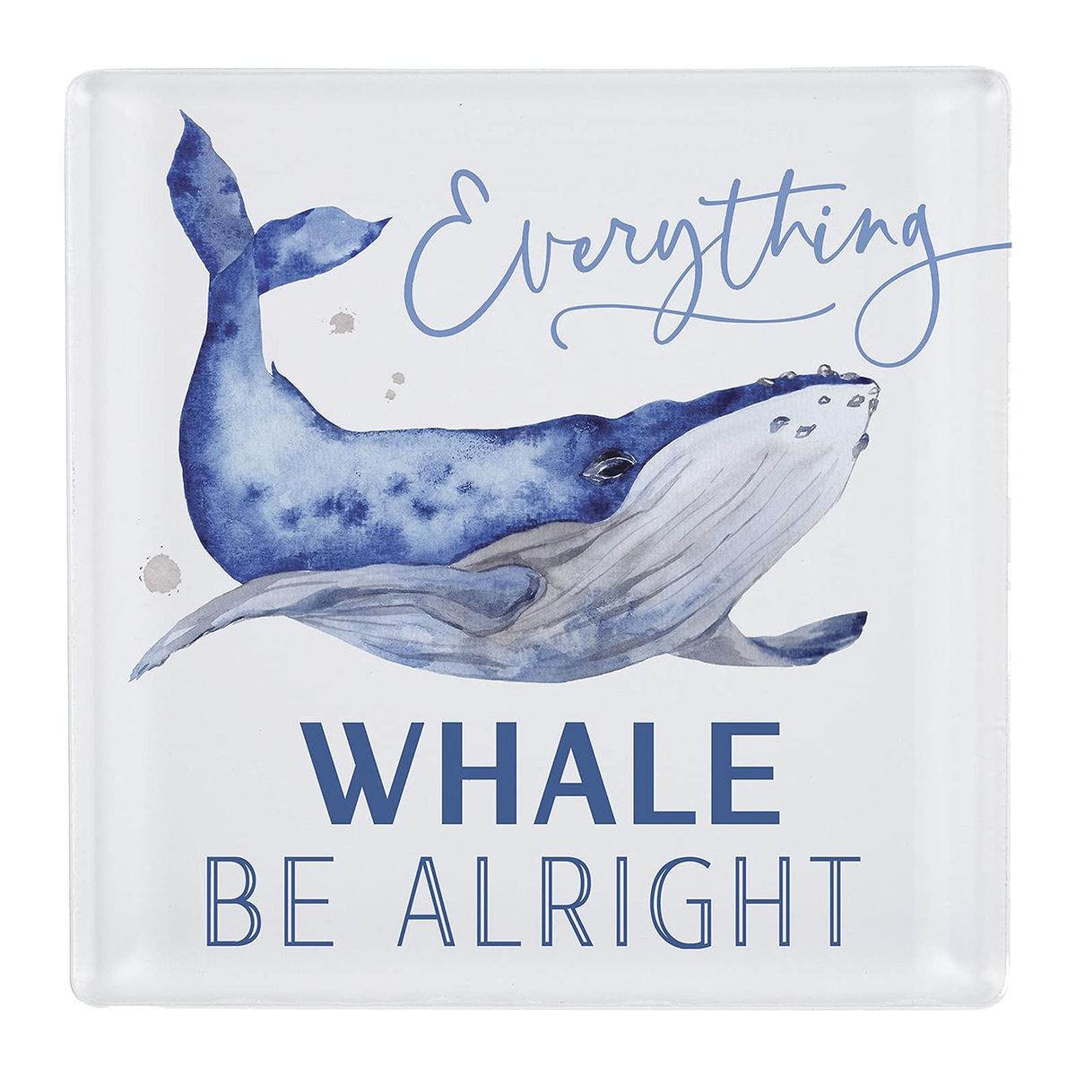 Household Refrigerator Whale Be Alright Fridge Magnetic Sticker