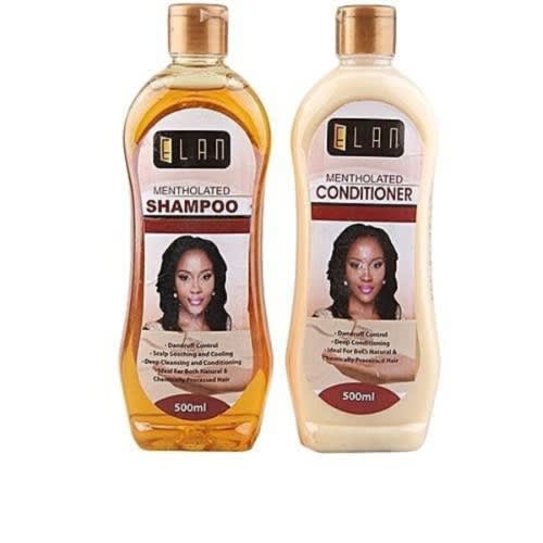 Elan Mentholated Conditioner & Shampoo - 500ml Each