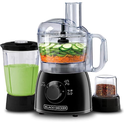 Food Processor With Blender & Grinder - 400W - Kr42-b5 - Black
