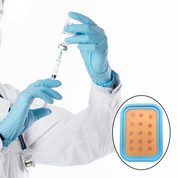 Artificial Skin-Like Practice Pad Injection Training Pad Acupuncture A