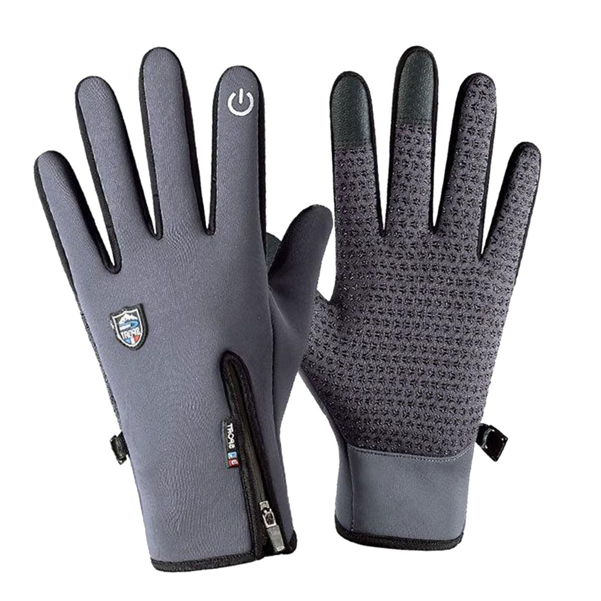 TouchScreen Winter Warm   Ski XL Gray K146