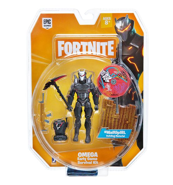 Fortnite Early Game Survival Kit Figure Pack, Omega