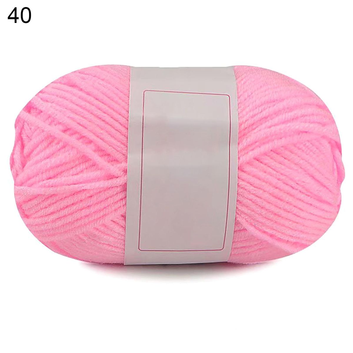 1 Roll DIY Skin-frendly Knitting Cotton Yarn Fiber Decorative Handmade Crochet Thread Clothing Accessories