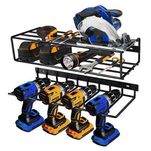 Power Tool Organizer Wall Mount Holder Storage Rack (Drill)