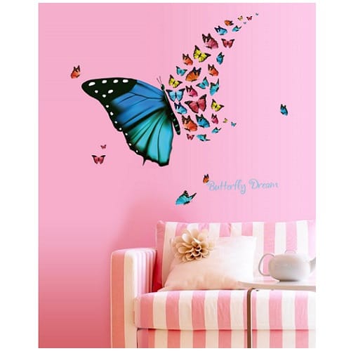 Colorful Decal Butterfly Wall Stickers