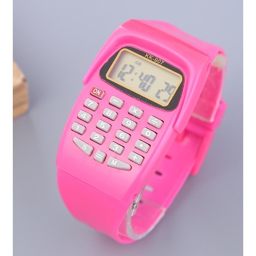Girls Digital Wristwatch - Pink