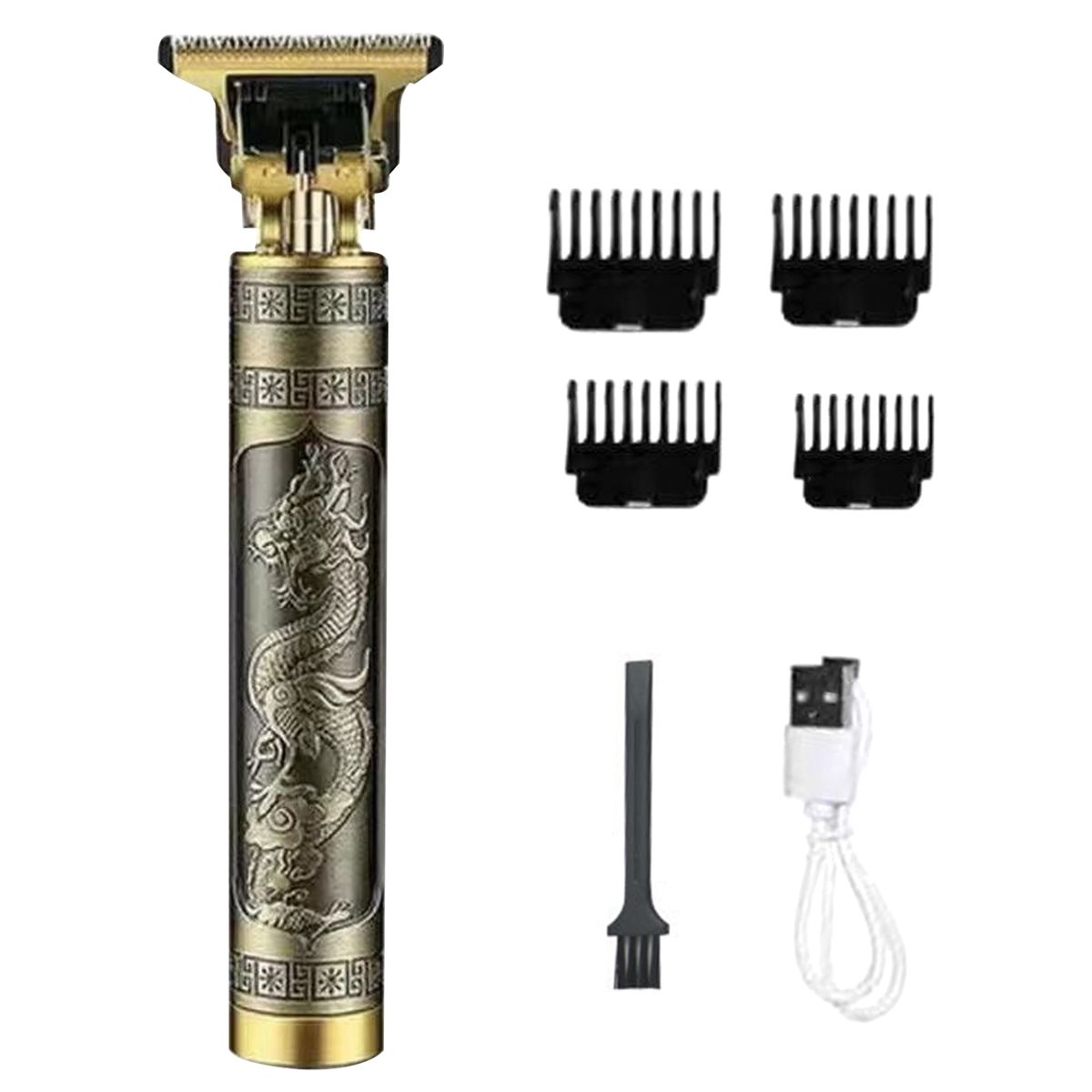 Electric Hair Trimmer Retro Rechargeable Cordless Hair