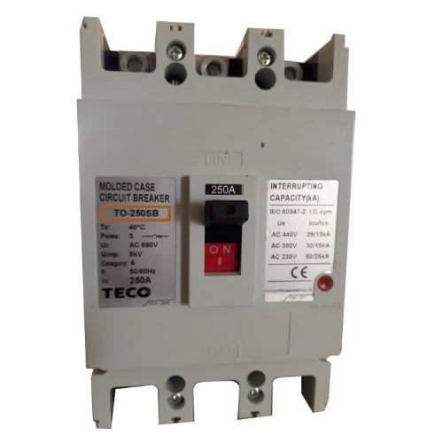 Moulded Case Circuit Breaker (MCCB) 3 Poles, 250A, 690V