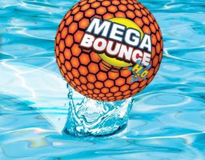 Vision Mega Bounce H2O - Water Bouncing Play Ball Orange