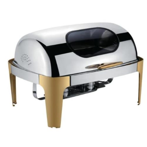 Round Chafing Dish With Window