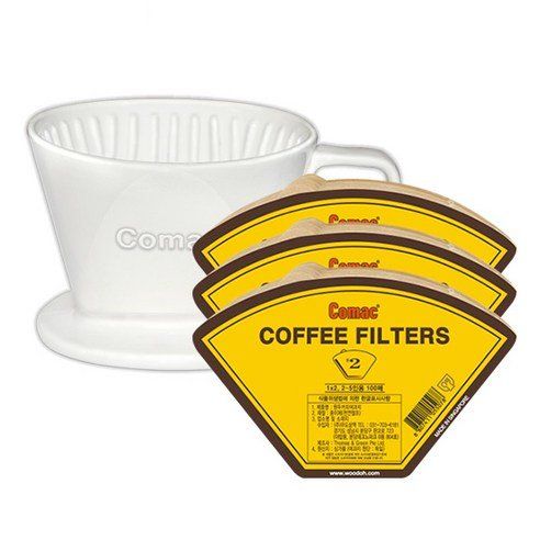 Cormac Magnetic Dripper D7 + Coffee Bean Filter Paper FY2