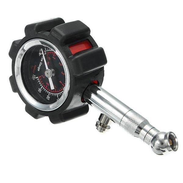 100Psi Tire Inflator Meter Tools For Car Motorcycle Truck SUV Balls