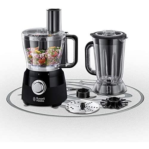 Desire Food Processor - 1.5 Litre Food Mixer With 5 Chopping, Slicing And Dough Attachment