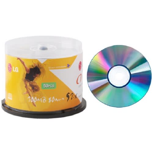 Printable Recordable CD 50pcs - 700mb - 80min