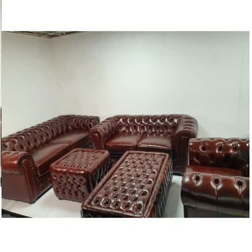 6 Seater Cheslo Vantage Sofa Set With Ottoman