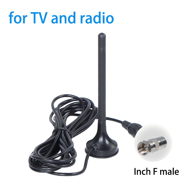 Digital TV Radio FM 80-868MHz Indoor Amplifier Magnetic Base Omni Home Receiver-T2B