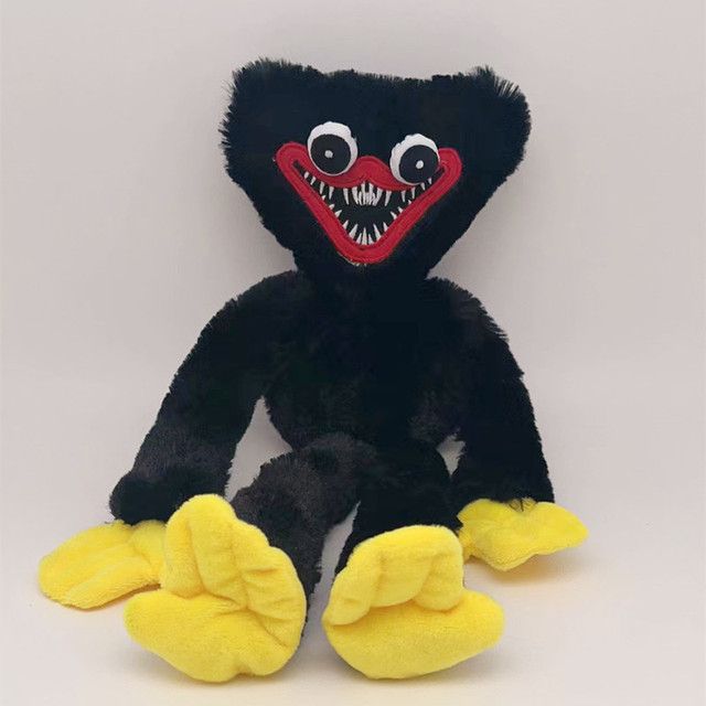 40cm Huggy Wuggy Plush Toy Soft Stuffed Poppy Playtime Game Character Horror Doll Plush Toys For Children Boys Christmas Gifts(#XCG-40cm-12)