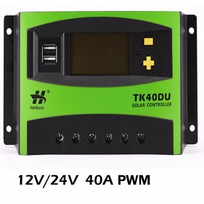 Solar Charge Controller-PWM 12V/24V 40A