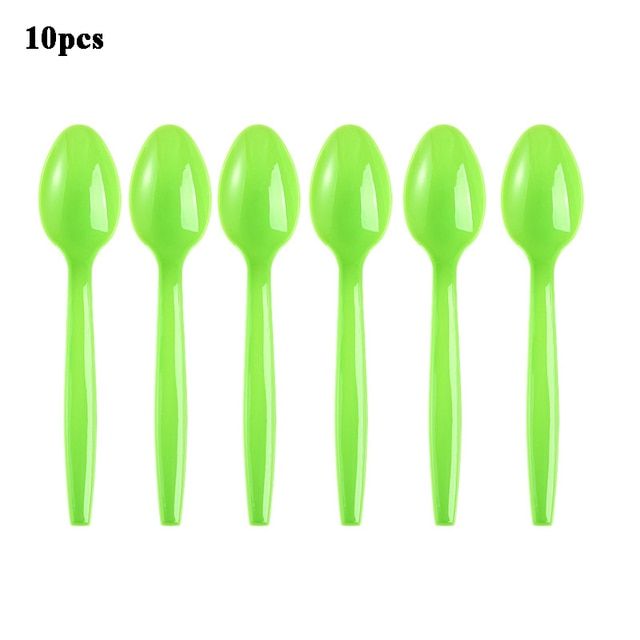 10pcs Wild One Candy Box Gift Bags Jungle Safari Theme Party 1st Birthday Party Decorations Boy Girls One Year Old Birthday Deco 10pcs Spoon