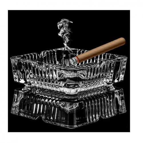 Solid Classy Glass Ash Tray