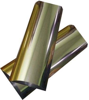 Two Rolls Sliver Sticker Paper 42" By 36"