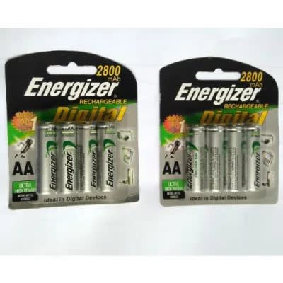 Energizer Rechargeable Aa Battery R6 1.2v - 8pcs - 2packs