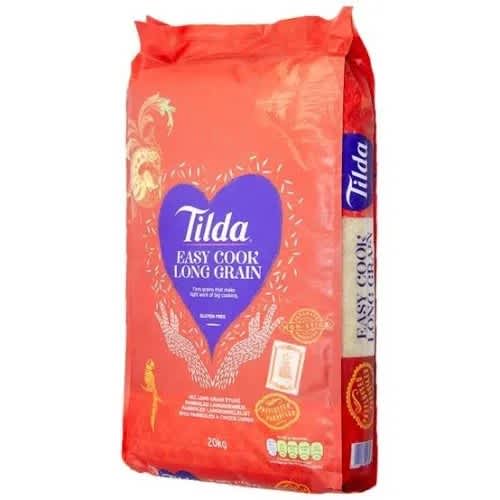 Tilda Easy Cook Long Grain Rice - 20kg