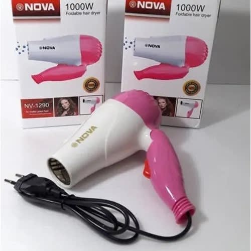 Foldable Mini Hair Dryer - 10pcs