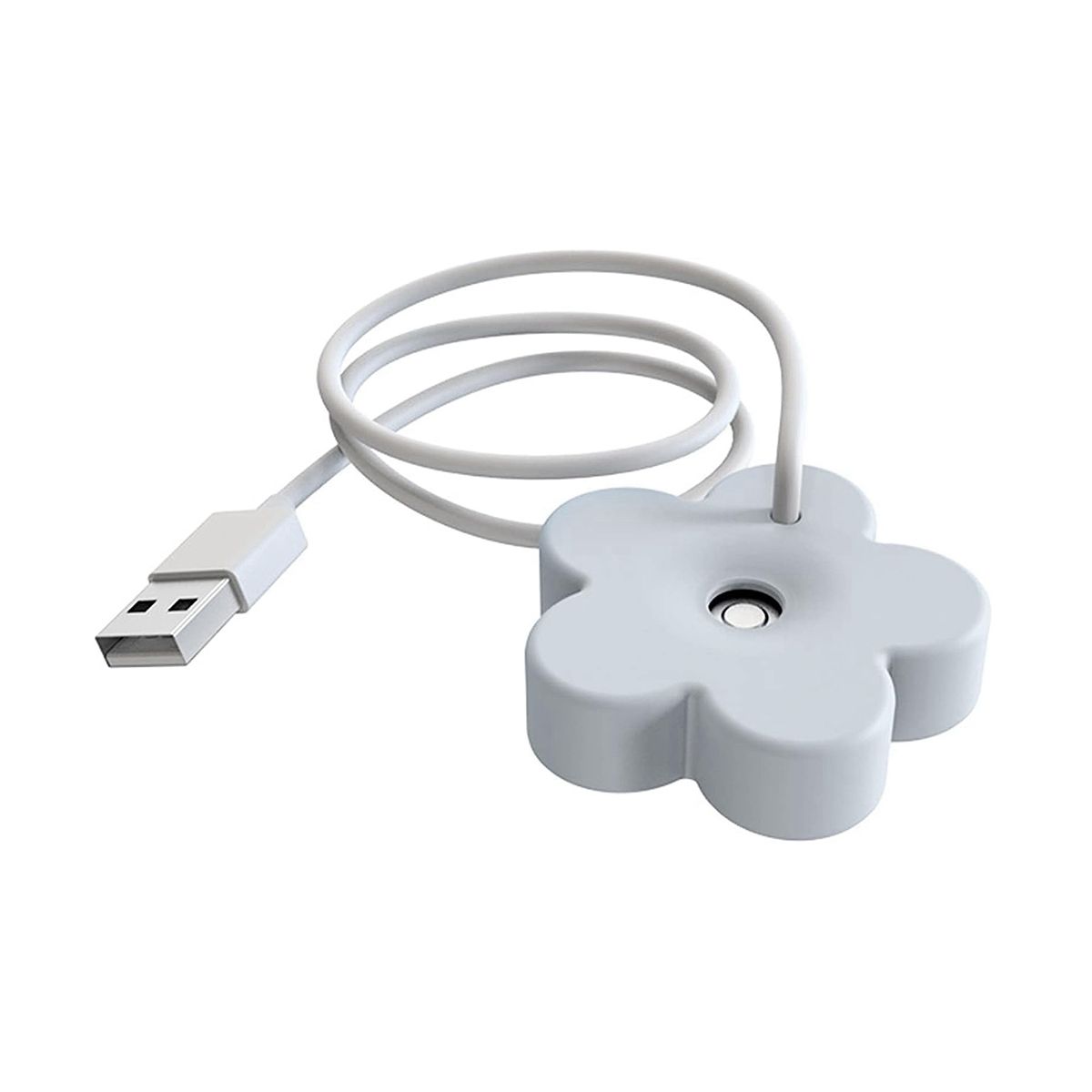 Mini Portable  with USB Cable Sealing Design Tankless  Travel Personal  for Bedroom White