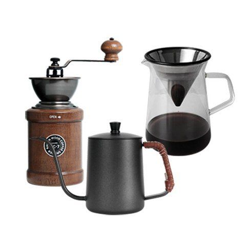 Kaldin Hand Mill + Drip Pot Set BDP-02