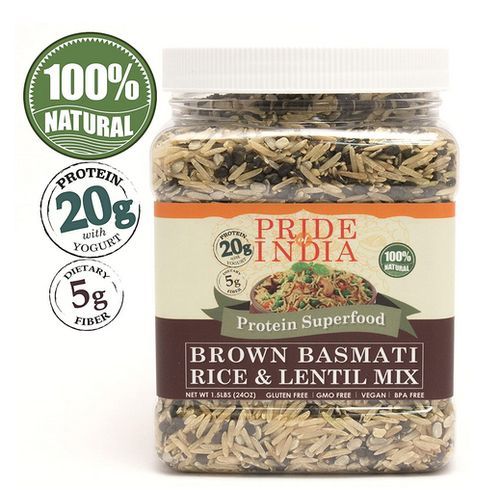 Brown Basmati Rice & Lentil Kitchari Mx Superfood,1.5lb 24oz