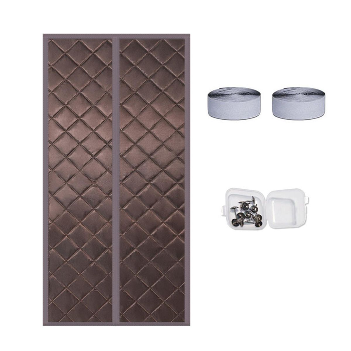 Window Curtain Winter Cold-Proof Punch-free Window Curtain