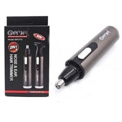 Gemei 2 In 1 Nose&ear Hair Trimmer Gm-3112