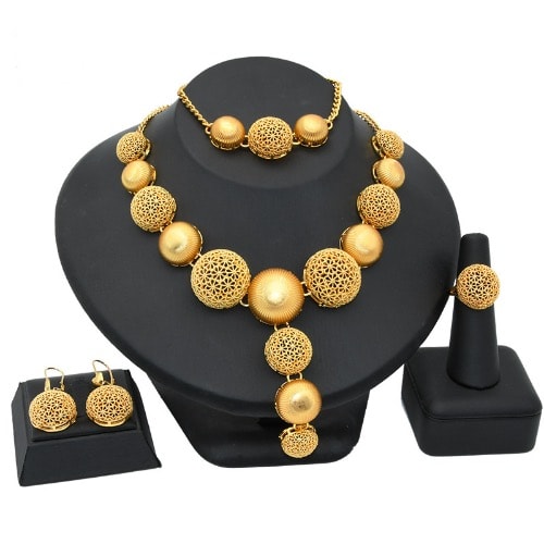4 in 1 Jewelry Set - Gold