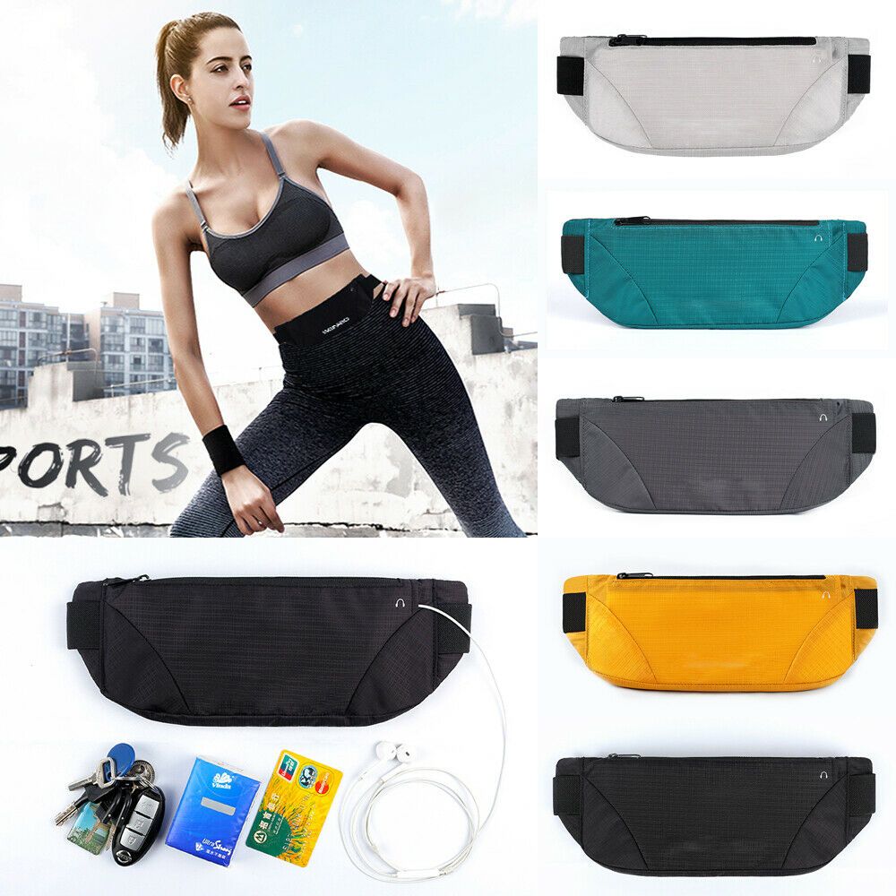 Waterproof Sport Runner Waist Packs Women Bum Running Bags