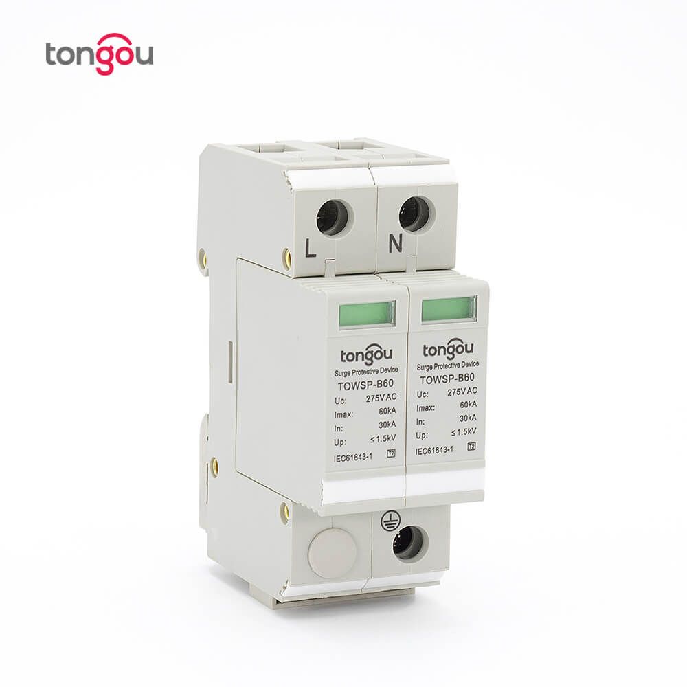 B 30KA~60KA SPD Protector 1P Surge ~275VAC House N
