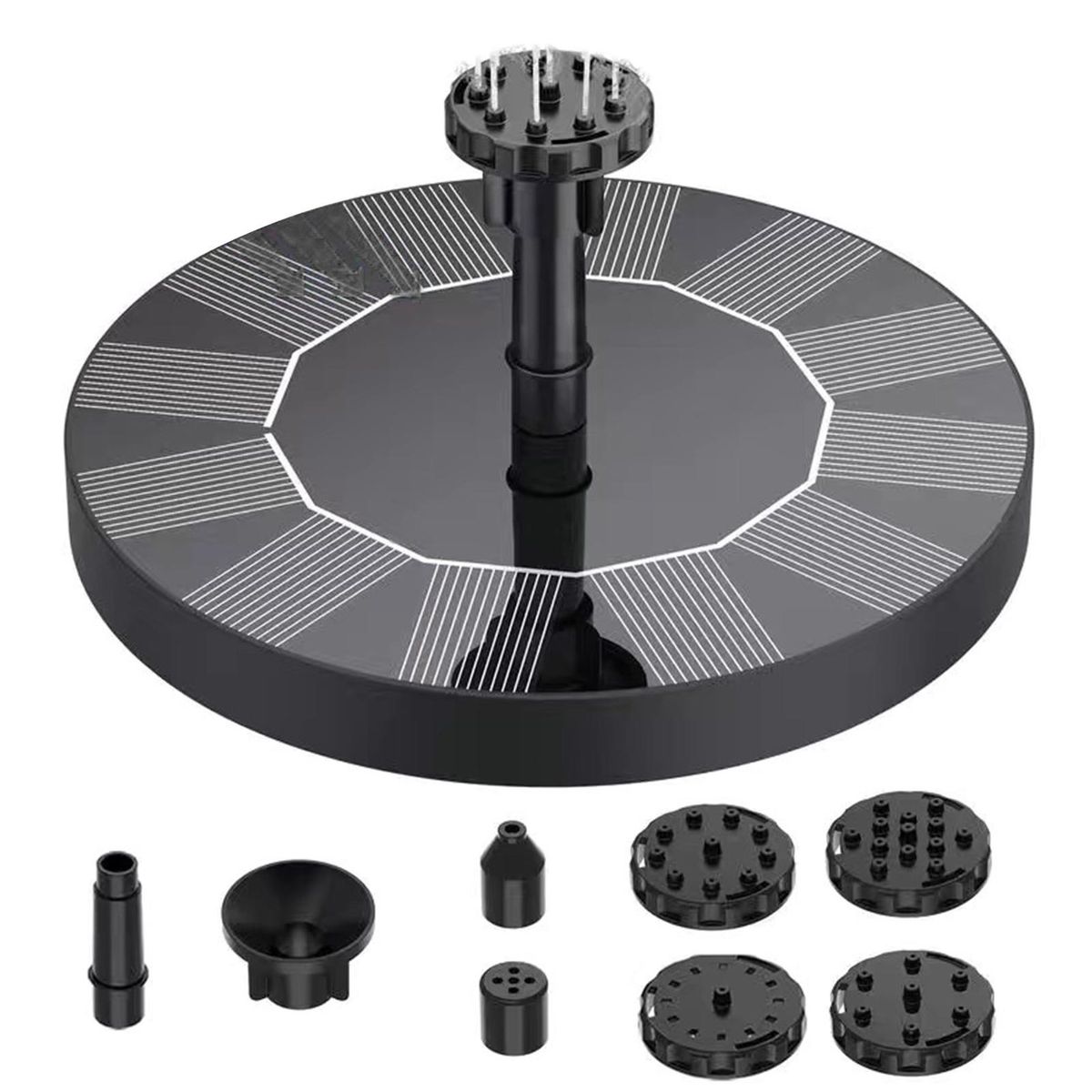 Fountain Mini Outdoor Pool Waterfall Fountain Black