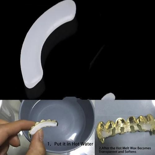 Hip Hop Silicon Fixing Bar For Grillz