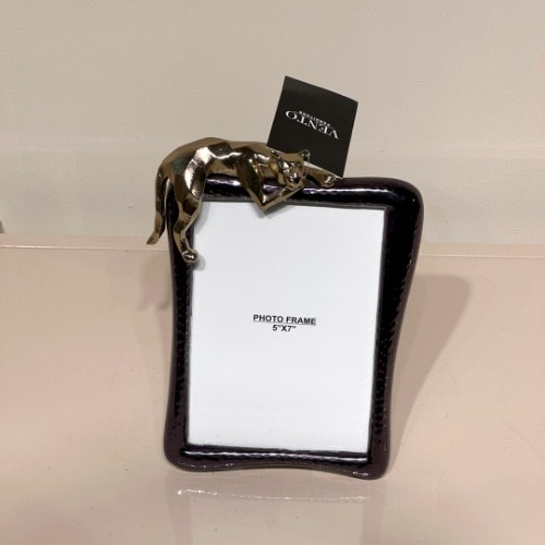 Vento Furniture Photo Frame - Gold & Black Nickel